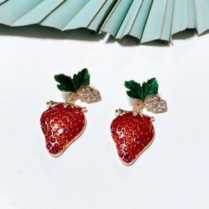 Strawberry Dangle Earrings